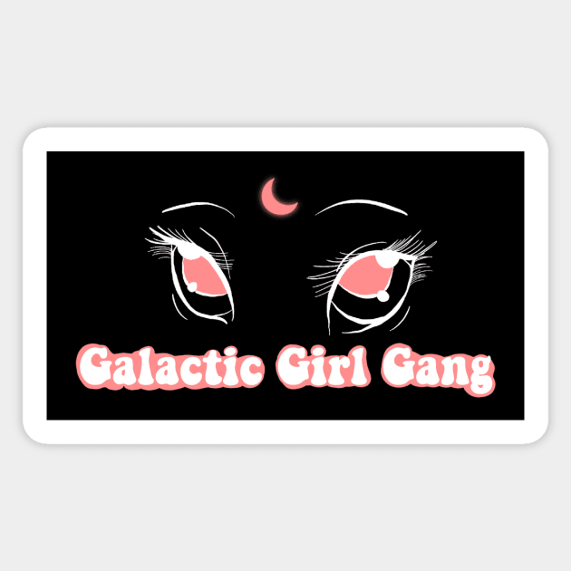 Galactic Girl Gang Sticker by Indicat